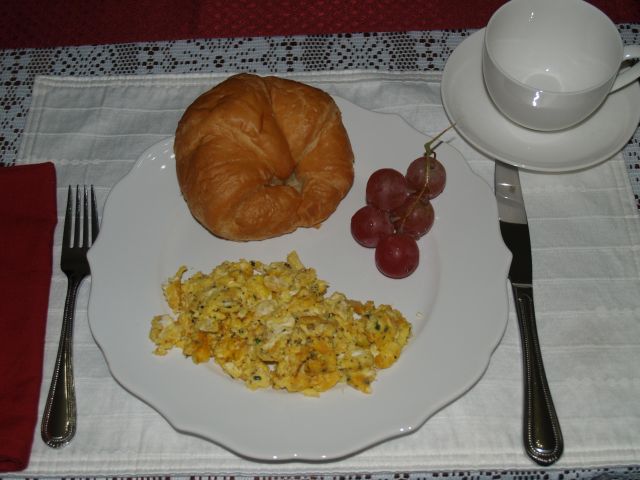 French Scrambled Eggs at McMullen House Bed & Breakfast