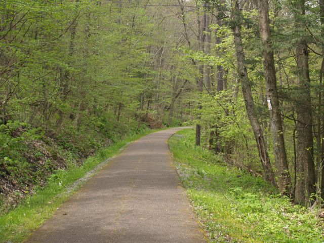 Oil Creek Bike Trail near Drake Well