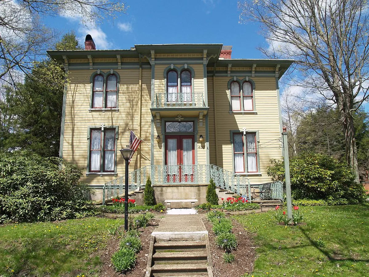 Front view of McMullen House.