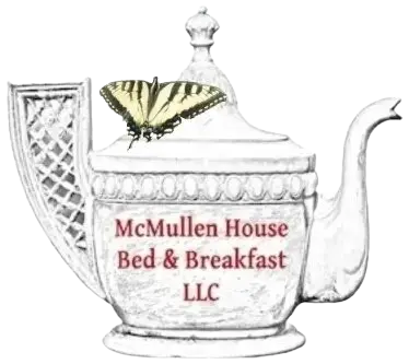McMullen House Logo with Swallowtail Butterfly.